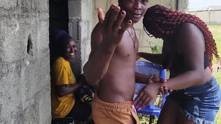 Husband Enjoying His Concubine