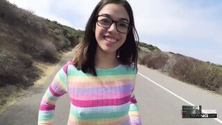 Harmony Pussy Fucked And Face Covered In Cum - Harmony Wonder