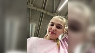 My trainer fucking me in the gym