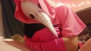 Slutty Plague Doctor Shows You Her Toys