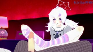Uzawa Reisa and I have intense sex at a love hotel. - Blue Archive Hentai