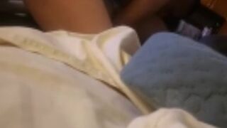 Barley legal Latina sitter wanted to get fuck before bf picked her up