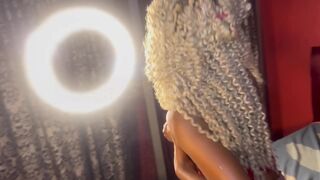 Sexxxy Stripper vixxxen gets gaped by her bosses BBC for a raise!!