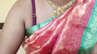 Saree wear house wife