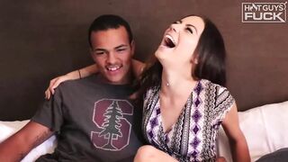 Dude Made Her Cum so Hard! Fat Dick!