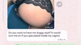 Hot chat with my daughter's best friend ????