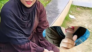 Poor Muslim Hijab girl got fucked by porn video producer for money