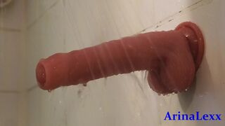 Arina loves sex everywhere and even in the shower